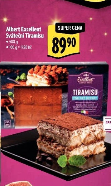 Dezert Tiramisu Albert Excellent