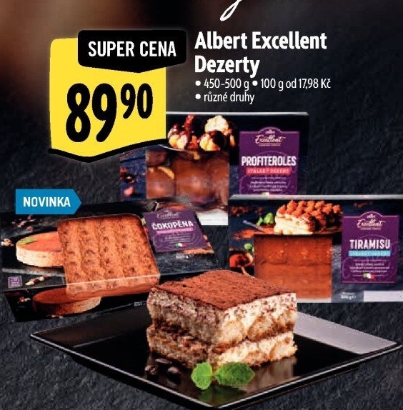 Dezerty Albert Excellent