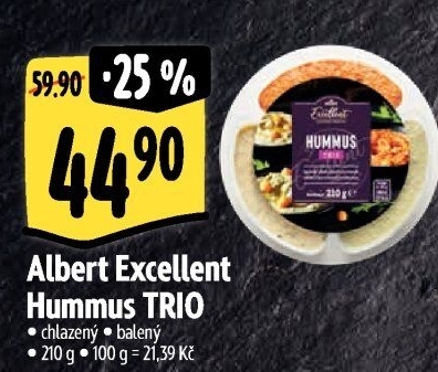 Hummus trio Albert Excellent