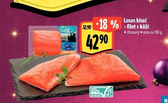Losos Kisuč filet Albert