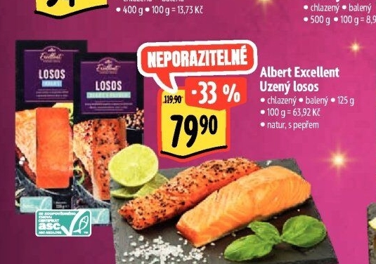 Losos uzený Albert Excellent