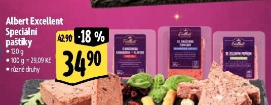 Paštiky speciální Albert Excellent
