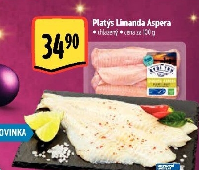 Platýs Limanda Aspera Albert
