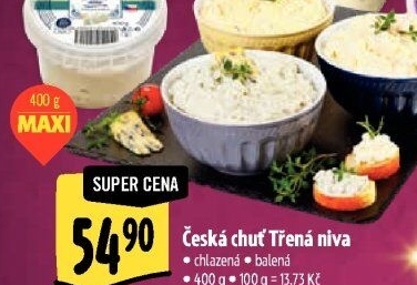 Pomazánka třená niva Česká chuť