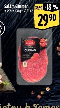 Salám Gurmán Premium Albertovo uzenářství