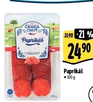 Salám Paprikáš Česká chuť