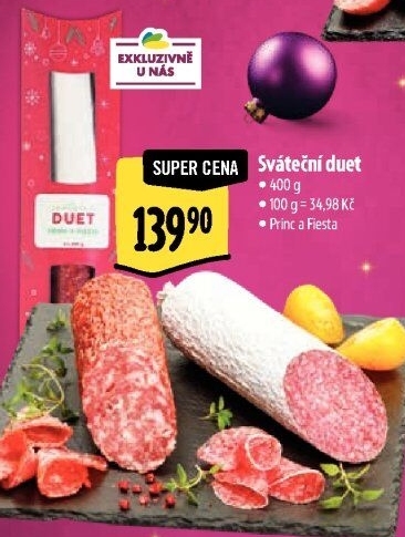 Salám sváteční duet Krahulík