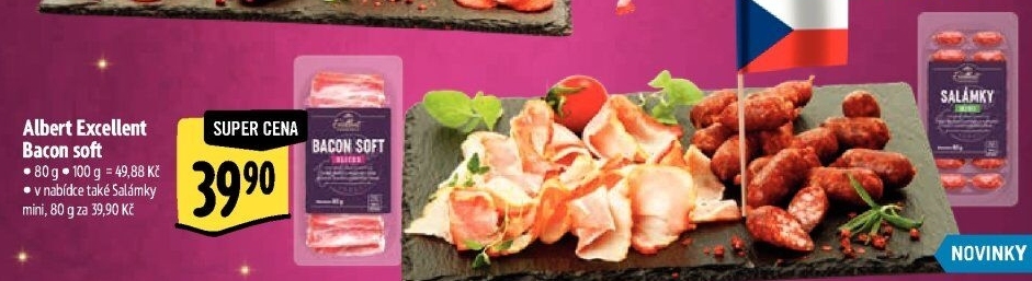 Slanina Bacon soft Albert Excellent