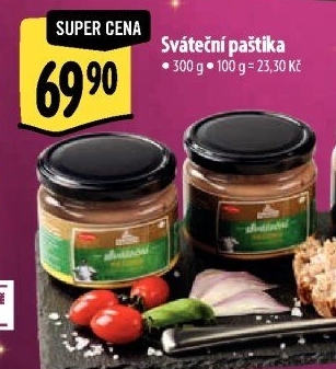 Sváteční paštika Váhala