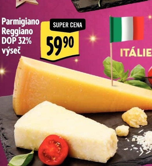 Sýr Parmigiano Reggiano DOP 32%