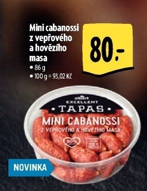 Tapas mini cabanossi Albert Excellent