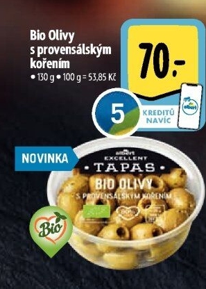 Tapas Olivy zelené bio Albert Excellent