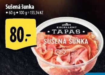 Tapas sušená šunka Albert Excellent