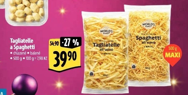 Těstoviny chlazené World'