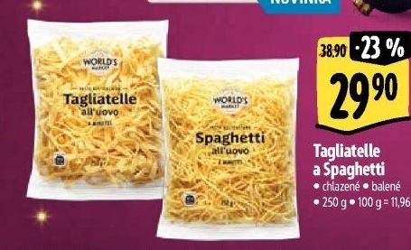 Těstoviny chlazené World'