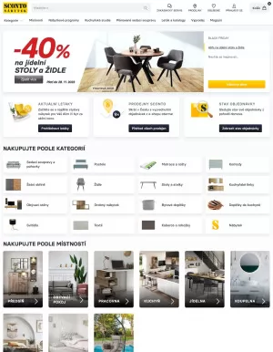 akční leták Sconto nábytek 21.11.2023-27.11.2023