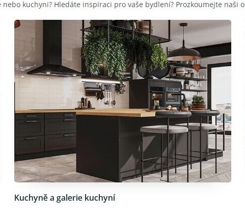 Kuchyně a galerie kuchyní