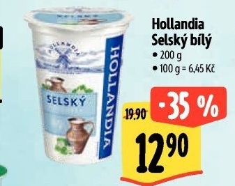 Bílý jogurt selský Hollandia