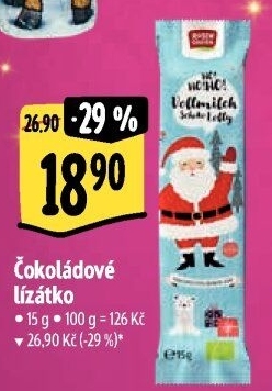Čokoládové lízátko bio Vegan Rosengarten
