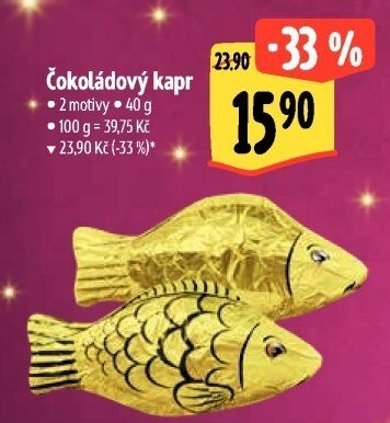 Čokoládový kapr