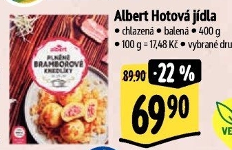 Hotová jídla chlazená Albert