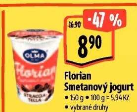 Jogurt smetanový Florian Olma