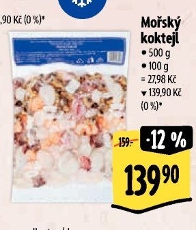 Koktejl mořský mražený