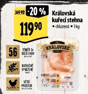 Kuřecí stehna královská Premium Albert