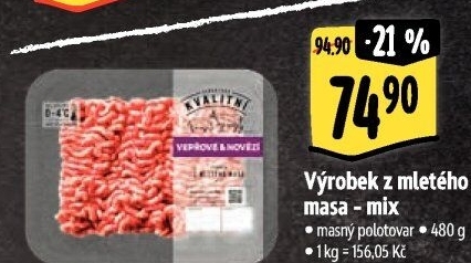 Mleté maso mix Albert