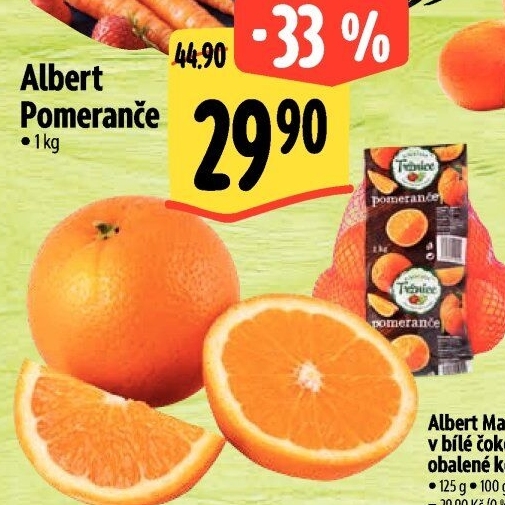 Pomeranče Albert