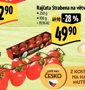 Rajčata keříková Čerstvě utrženo