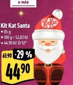 Santa Kit Kat Nestlé