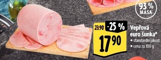 Šunka vepřová Euro standard