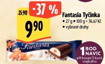 Tyčinka Fantasia Danone
