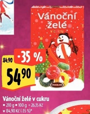 Vánoční želé Chocoland