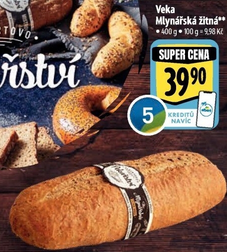 Veka Mlynářská žitná Albert