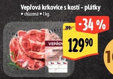 Vepřová krkovice s kostí Albert