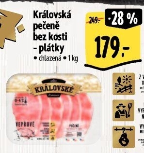 Vepřová pečeně bez kosti Královská Albert