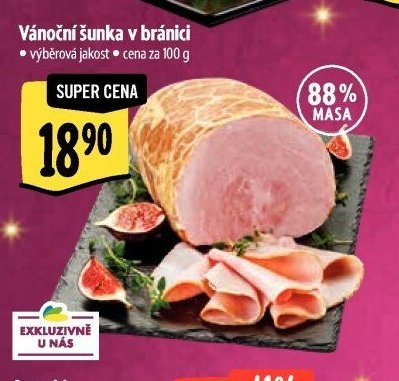Vánoční šunka v bránici
