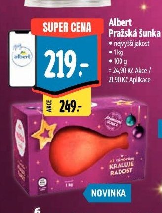 Albert Pražská šunka