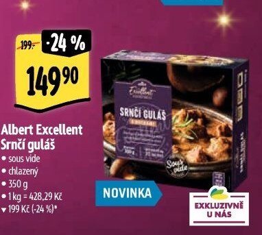 Albert Excellent Srnčí guláš