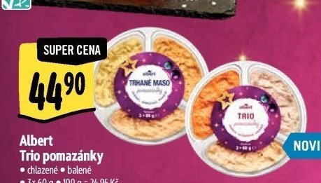 Albert Trio pomazánky