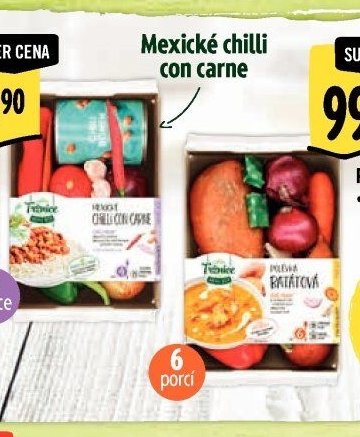 Mexické chilli con carne menu box