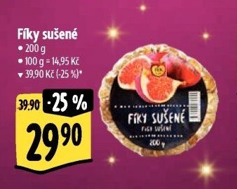 Fíky sušené