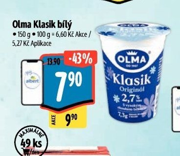 Olma Klasik bílý