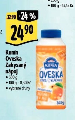 Kunín Oveska Zakysaný nápoj