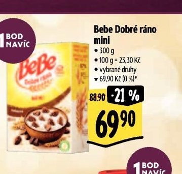 BeBe Dobré ráno mini