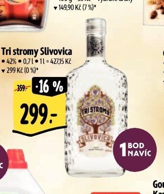 Tri stromy Slivovica