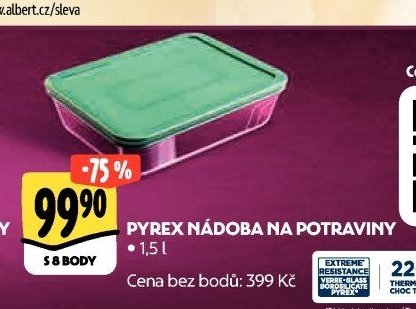 PYREX NÁDOBA NA POTRAVINY 1,5 l