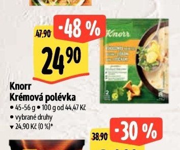 Knorr Krémová polévka
